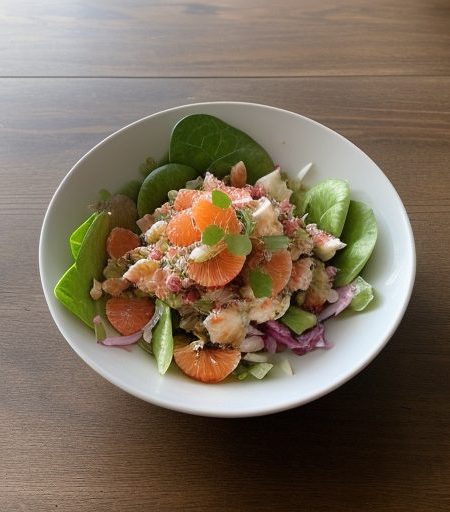 Crab-and-Pink Grapefruit Salad recipe image