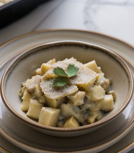 Crabmeat-Artichoke Casserole recipe image