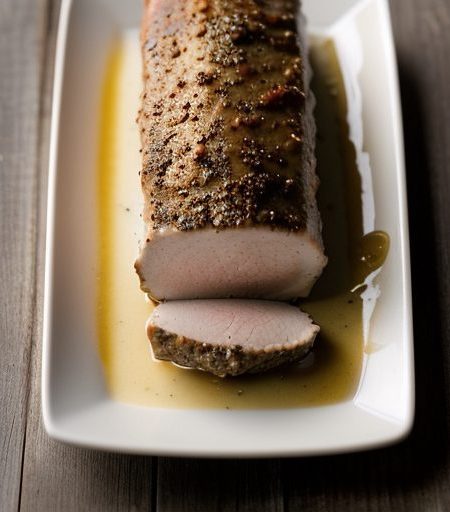 Crabmeat-Stuffed Pork Loin recipe image