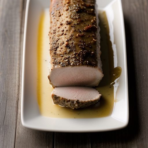 Crabmeat-Stuffed Pork Loin recipe image