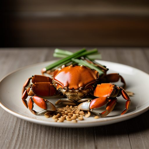 Crabs With Ginger & Green Onions recipe image
