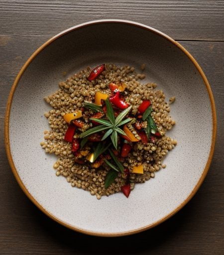 Cracked Wheat Salad recipe image