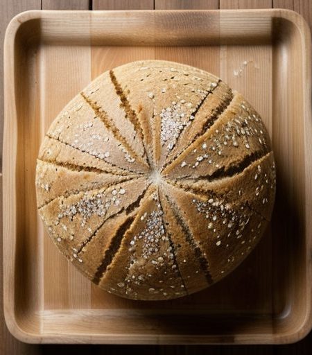 Cracked Wheat-Sunflower Bread - Pan-1 recipe image