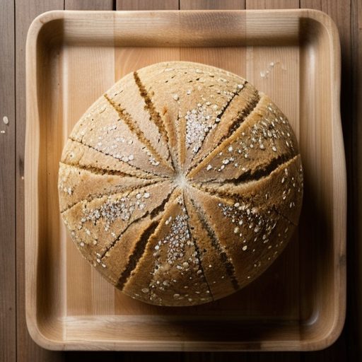 Cracked Wheat-Sunflower Bread - Pan-1 recipe image