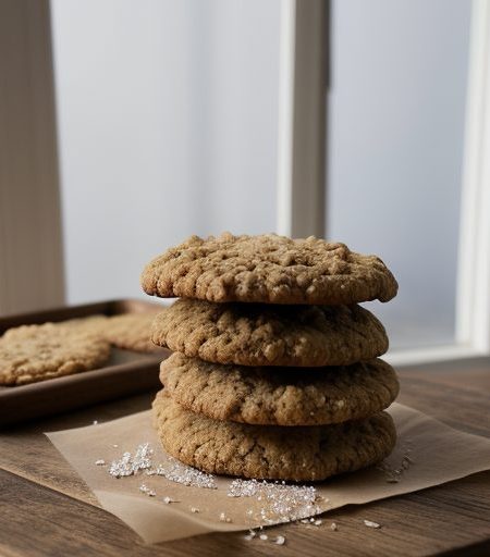 Cracklin Oat Bran Cookies recipe image