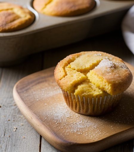 Crackling Cornbread Muffins recipe image
