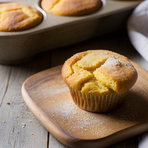Crackling Cornbread Muffins recipe image