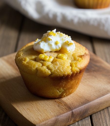 Crackling Cornbread Muffins recipe image