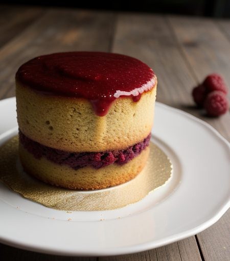 Cran Cake W/Sauce recipe image