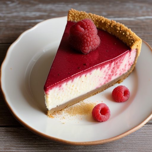 Cran-Raspberry Cheesecake recipe image