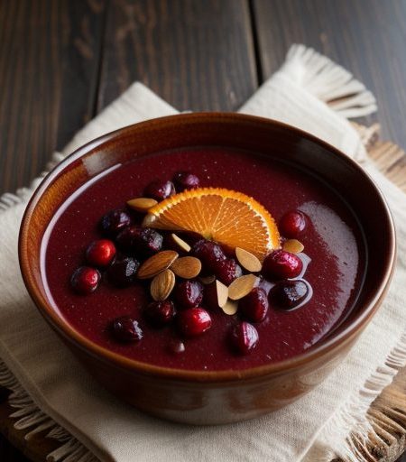 Cranberry-Almond Sauce recipe image