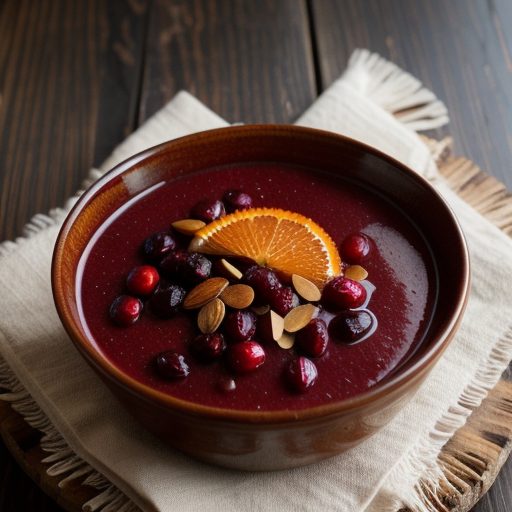 Cranberry-Almond Sauce recipe image