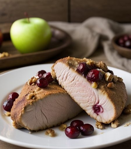 Cranberry Apple Chicken Breasts recipe image