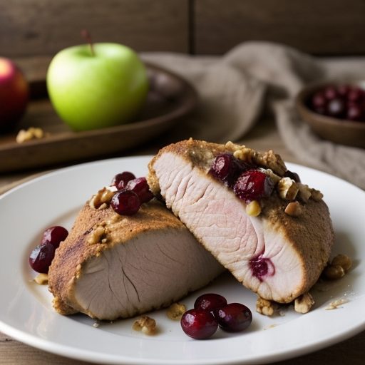 Cranberry Apple Chicken Breasts recipe image