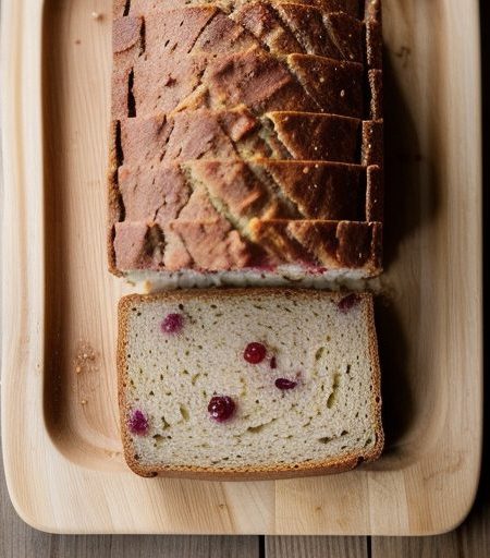 Cranberry Applesauce Bread recipe image