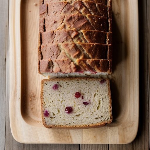 Cranberry Applesauce Bread recipe image