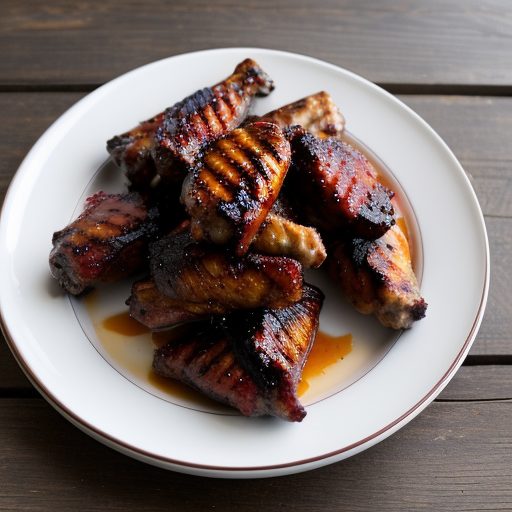 Cranberry-Barbecued Chicken Wings recipe image