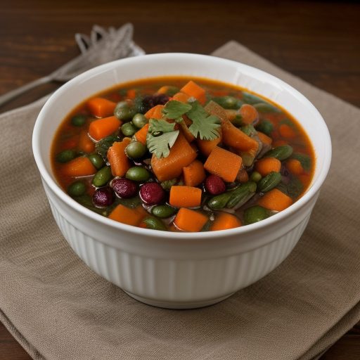 Cranberry-Bean Stew With Parsley Salad recipe image