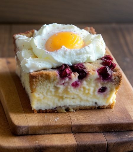 Cranberry Bread Pudding recipe image