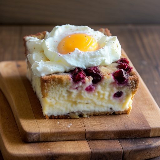Cranberry Bread Pudding recipe image
