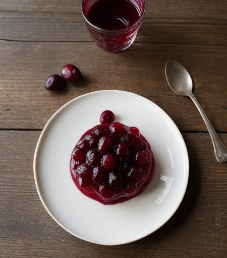 Cranberry Claret Jelly recipe image