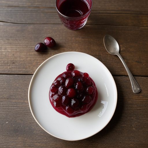 Cranberry Claret Jelly recipe image