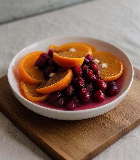 Cranberry Compote (Vegan recipe image