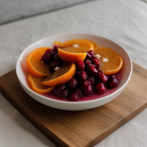 Cranberry Compote (Vegan recipe image