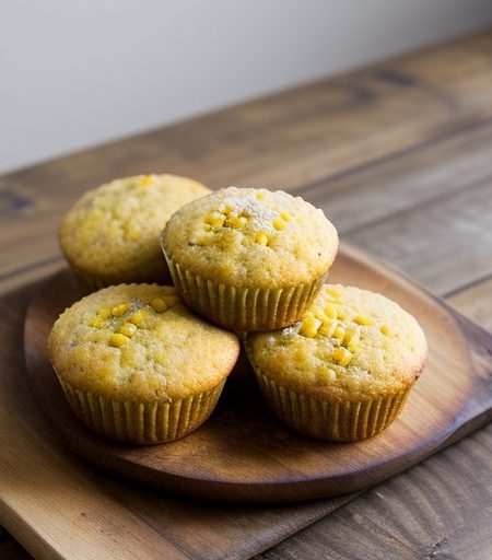 Cranberry-Corn Muffins recipe image