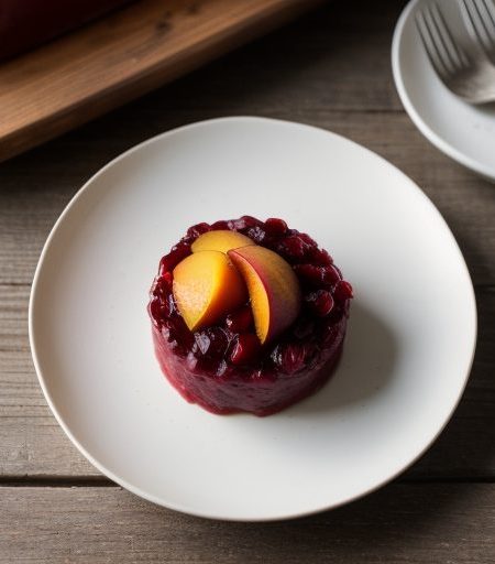 Cranberry Coupe Melba recipe image