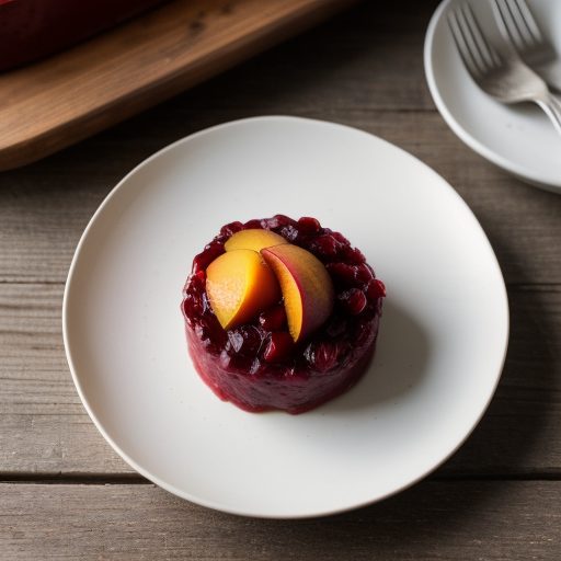 Cranberry Coupe Melba recipe image