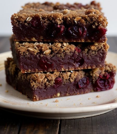 Cranberry Date Bars recipe image