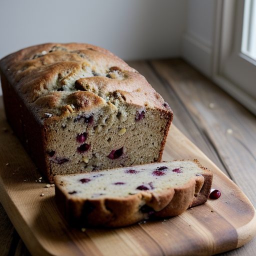 Cranberry Fruit and Nut Bread recipe image