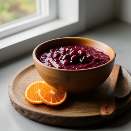 Cranberry-Ginger Sauce - Bon Appetit recipe image
