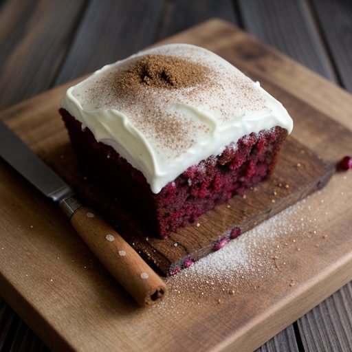 Cranberry Gingerbread (Any Size recipe image