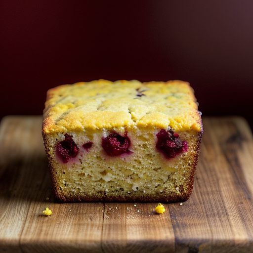 Cranberry-Glazed Corn Bread (3.5 PTS recipe image