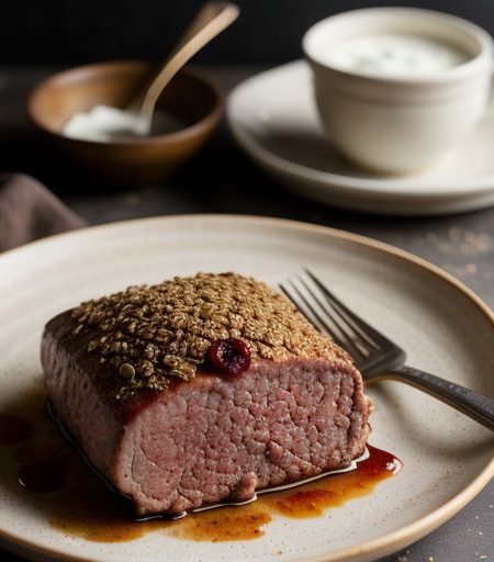 Cranberry-Glazed Meat Loaves recipe image