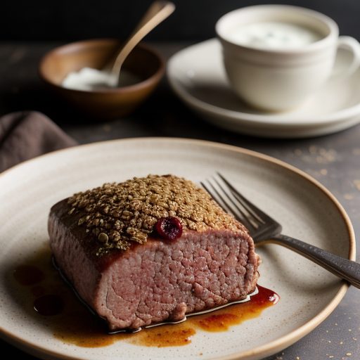 Cranberry-Glazed Meat Loaves recipe image