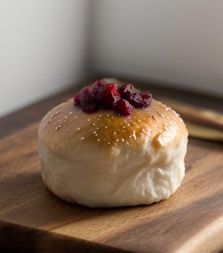 Cranberry Glazed Rolls recipe image