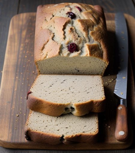 Cranberry Hazelnut Bread recipe image