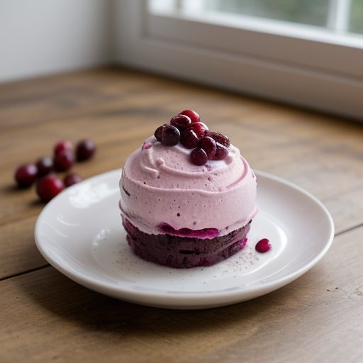 Cranberry Ice Cream recipe image
