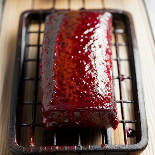 Cranberry Lemon Barbecue Glaze recipe image