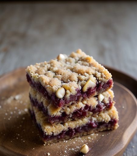 Cranberry-Macadamia Bars *Jb recipe image