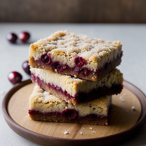 Cranberry-Macadamia Bars recipe image