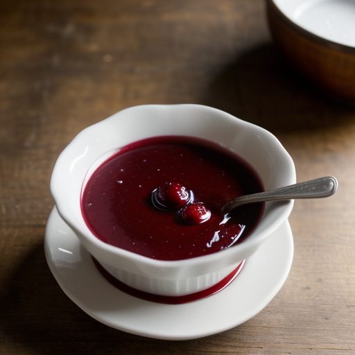 Cranberry-Maple Sauce recipe image