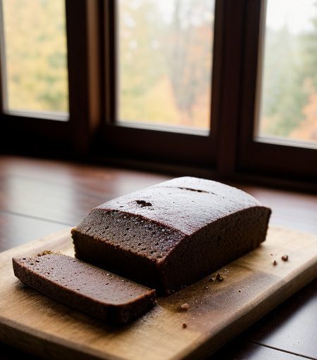 Cranberry Maple Upside-Down Gingerbread recipe image