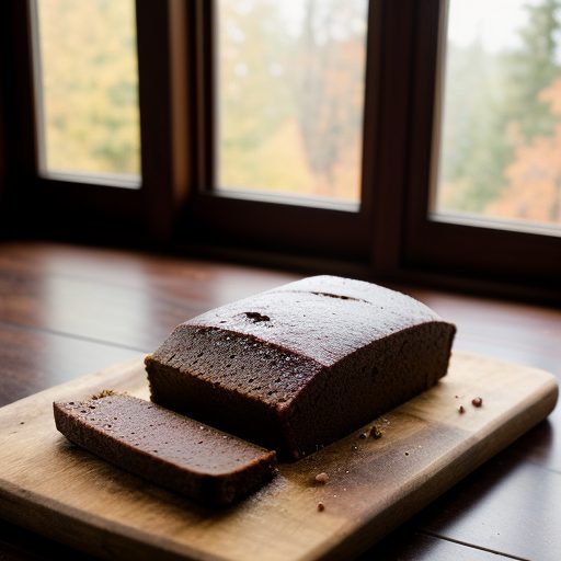 Cranberry Maple Upside-Down Gingerbread recipe image