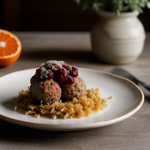 Cranberry Meatballs recipe image