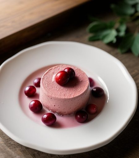 Cranberry Mousse Mold recipe image