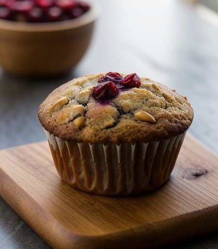 Cranberry Nut Muffins recipe image